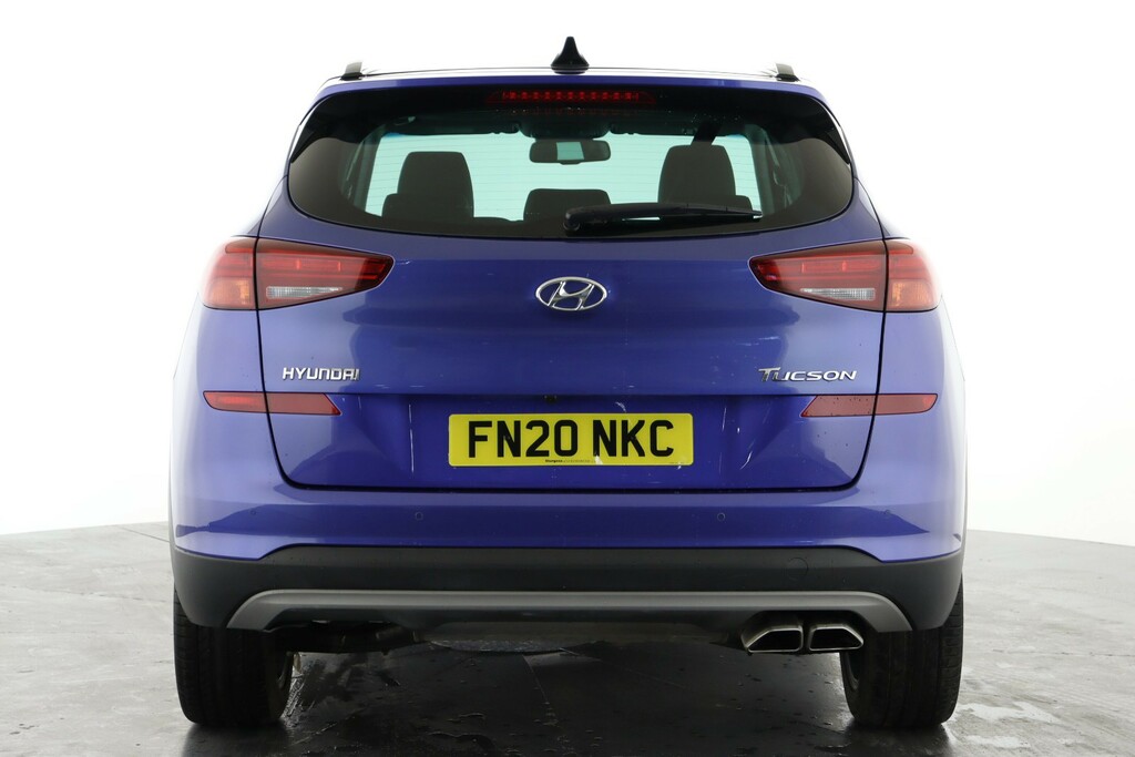 Hyundai Tucson 1.6 Tgdi 177 Premium Se 2Wd Dct Blue #2
