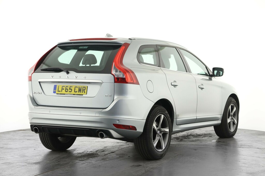 Volvo XC60 D4 190 R Design Lux Nav Geartronic LF65CWR Silver #3