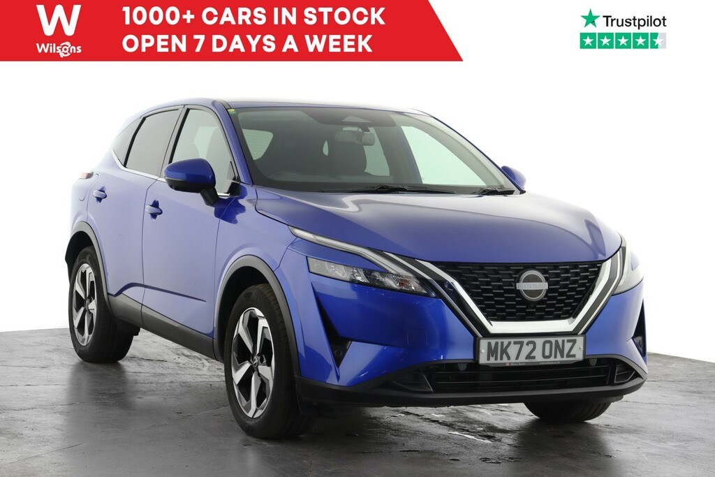 Nissan Qashqai 1.3 Dig-t Mh 158 N-connecta Xtronic Blue