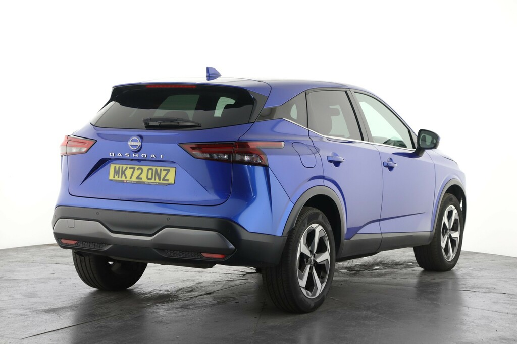 Nissan Qashqai 1.3 Dig-t Mh 158 N-connecta Xtronic MK72ONZ Blue #3