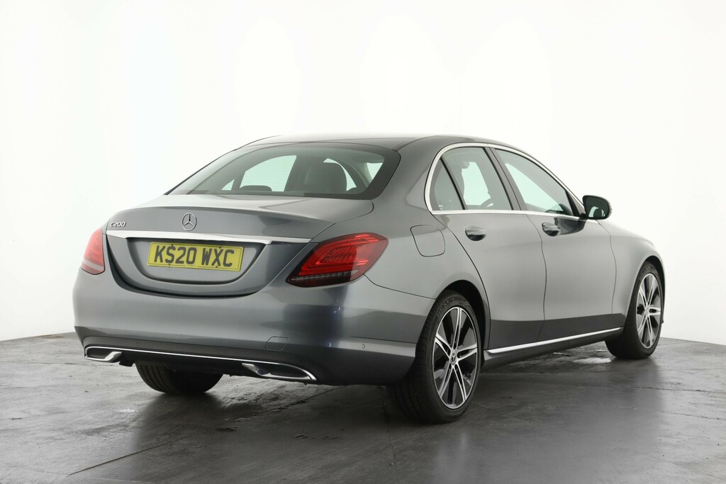 Mercedes-Benz C Class C200 Sport Premium 9G-tronic Grey #3