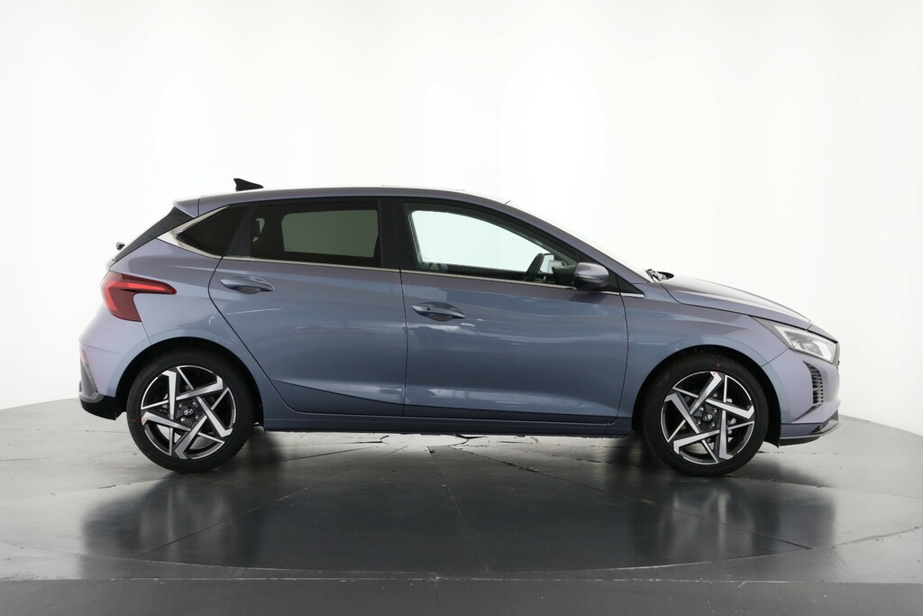 Hyundai I20 1.0T Gdi 90 Tech Line Dct LE26CNZ Blue #4
