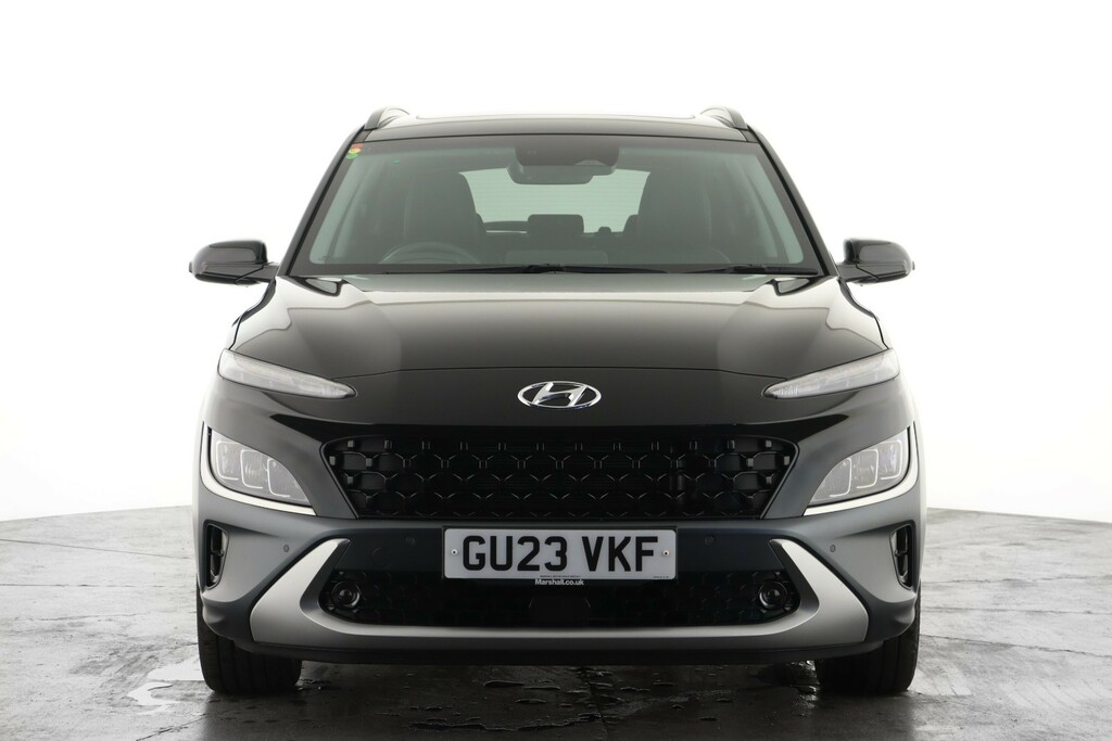 Hyundai Kona 1.6 Gdi Hybrid Ultimate Dct GU23VKF Black #5