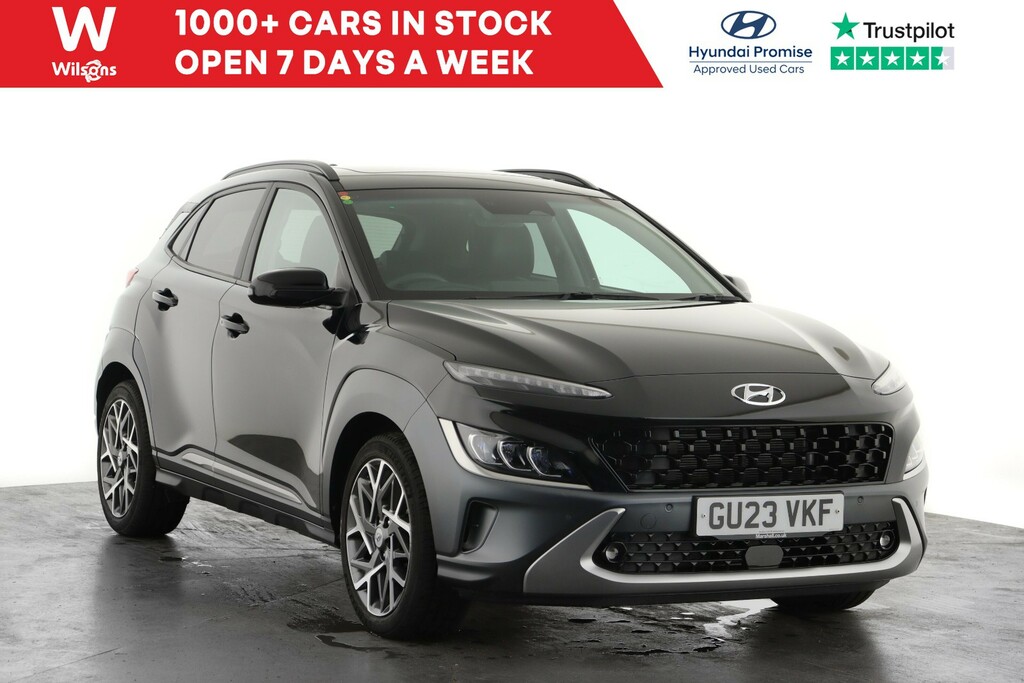 Hyundai Kona 1.6 Gdi Hybrid Ultimate Dct Black