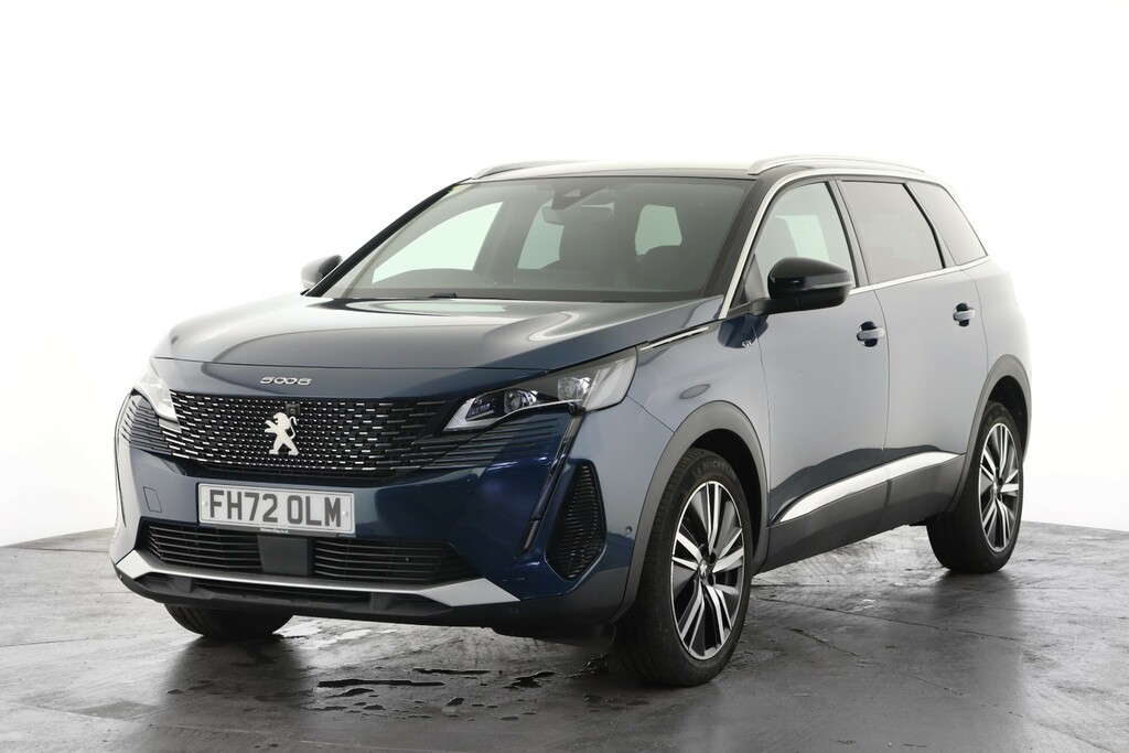 Peugeot 5008 1.2 Puretech Gt Premium Eat8 FH72OLM Blue #6