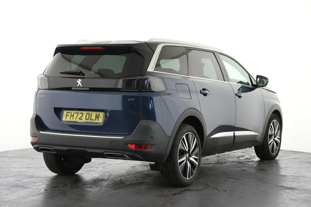Peugeot 5008 1.2 Puretech Gt Premium Eat8 FH72OLM Blue #3