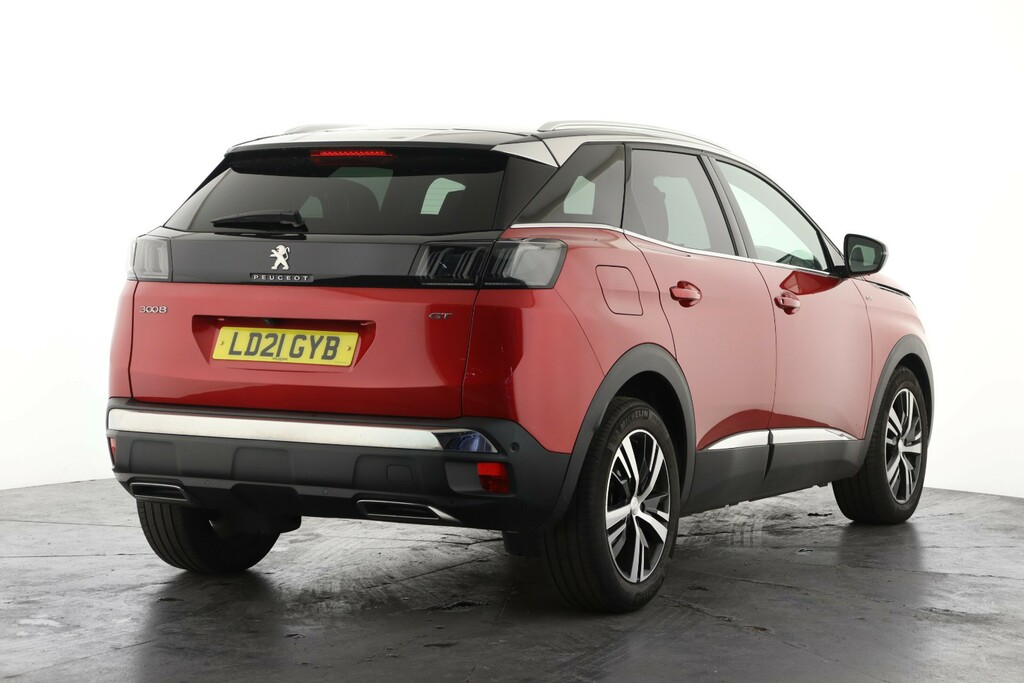 Peugeot 3008 1.2 Puretech Gt Eat8 Red #3