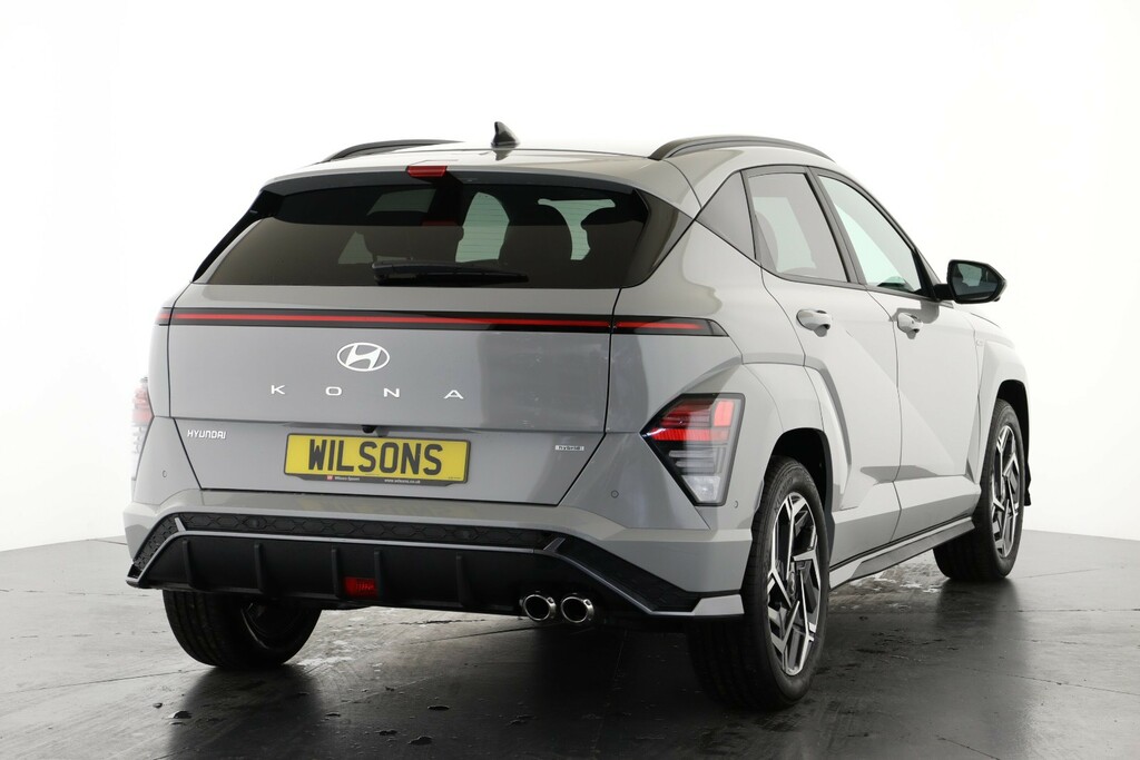Hyundai Kona 1.6 Hybrid 129 N Line Dct Grey #3