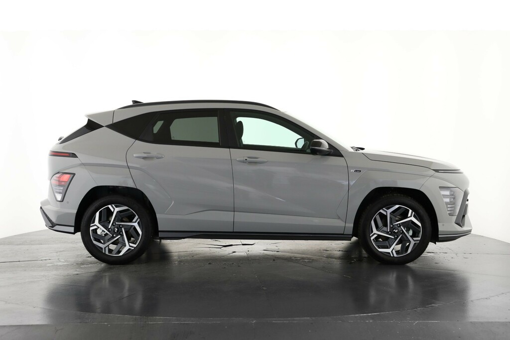 Hyundai Kona 1.6 Hybrid 129 N Line Dct Grey #4