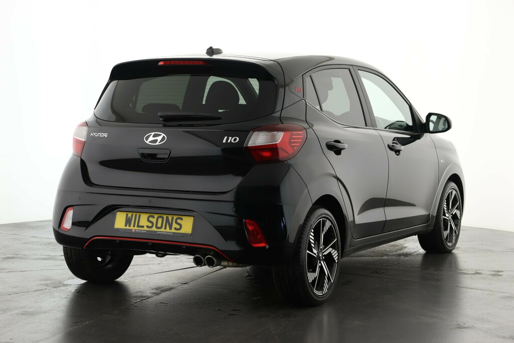 Hyundai I10 1.0T 90 N Line Nav LE26FJJ Black #3