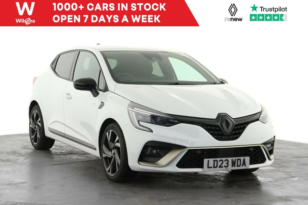 Renault Clio 1.6 E-tech Full Hybrid 145 Engineered LD23WDA White