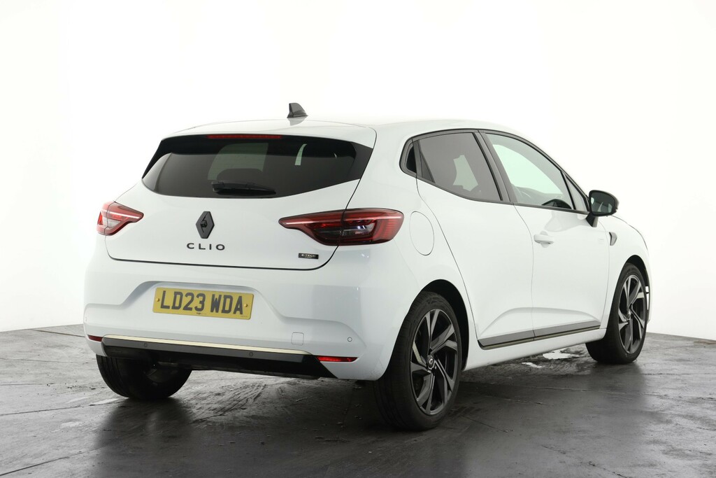 Renault Clio 1.6 E-tech Full Hybrid 145 Engineered LD23WDA White #3
