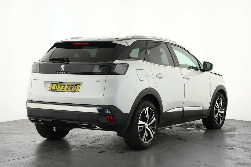Peugeot 3008 1.2 Puretech Gt Eat8 LD73ZRO White #3