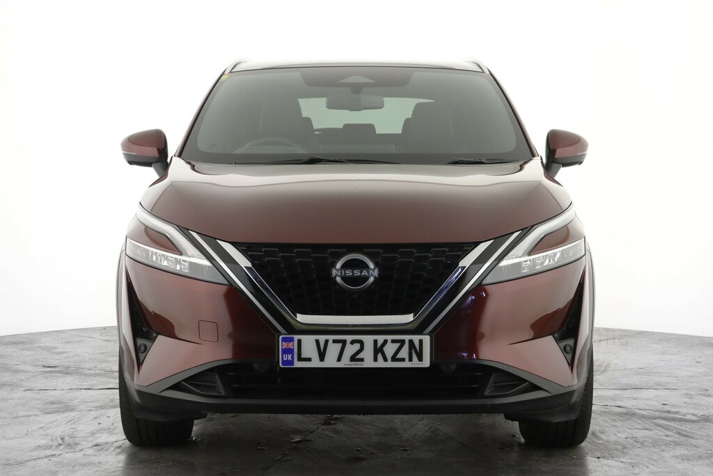 Nissan Qashqai 1.3 Dig-t Mh 158 Tekna Xtronic Red #5