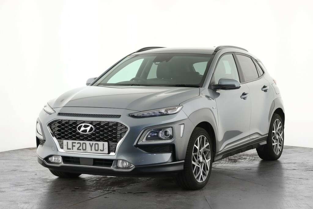 Hyundai Kona 1.6 Gdi Hybrid Premium Se Dct Silver #6