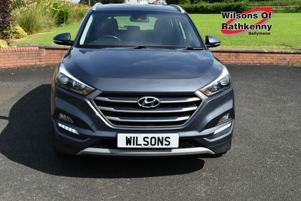 Hyundai Tucson Suv SX66DKA Grey #2