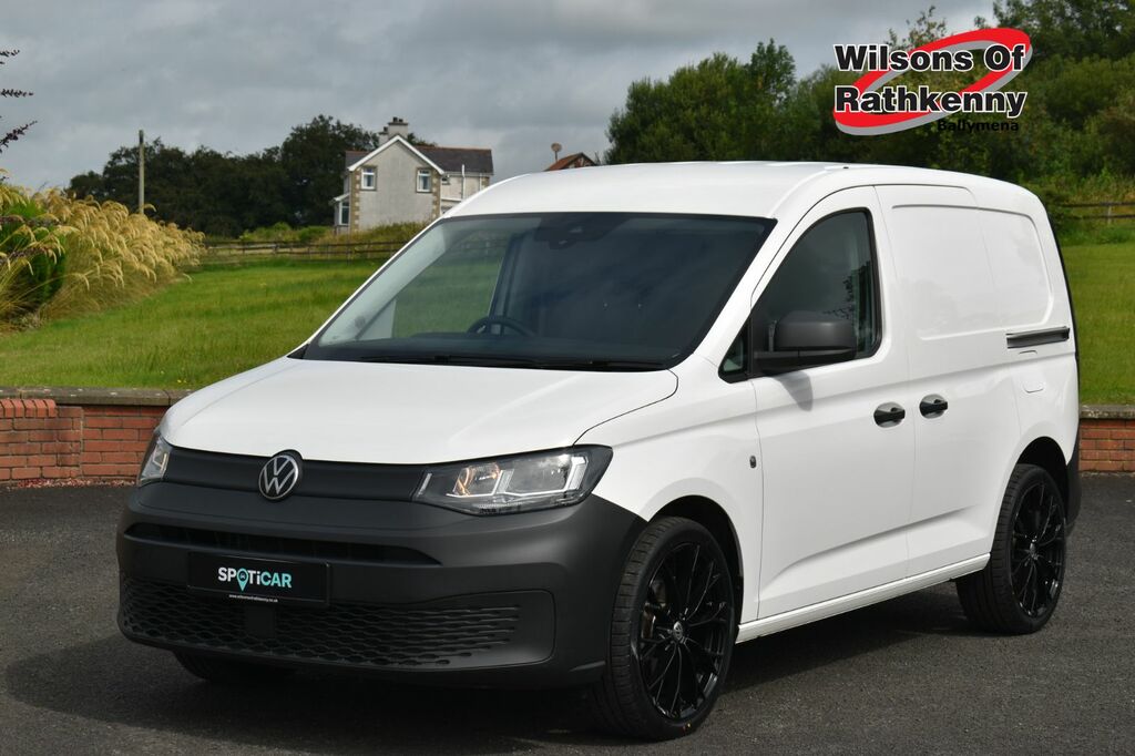 Volkswagen Caddy Mpv GJ73WYU White #6