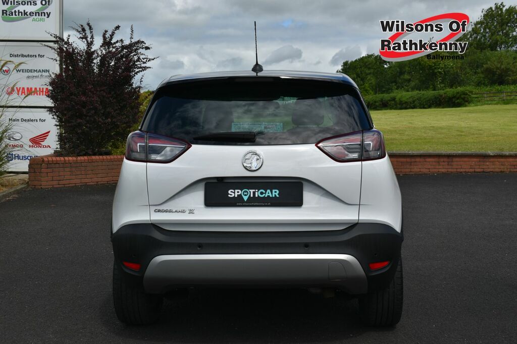 Vauxhall Crossland X Suv SRZ1858 White #4