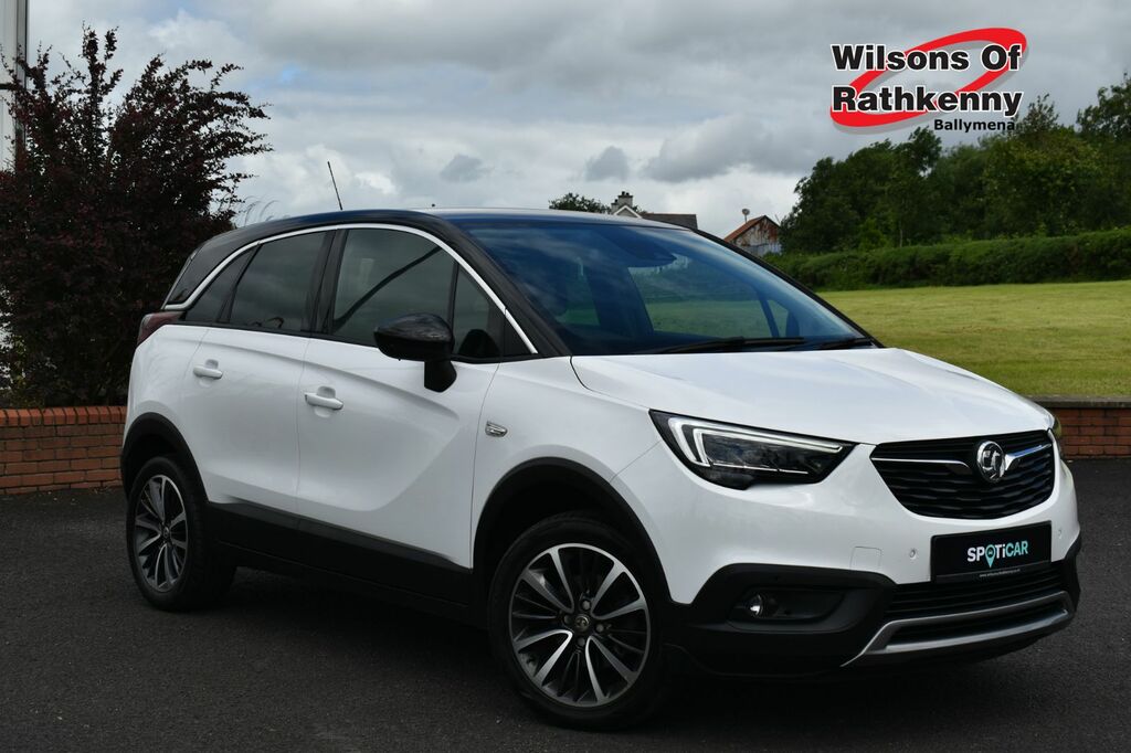 Vauxhall Crossland X Suv White