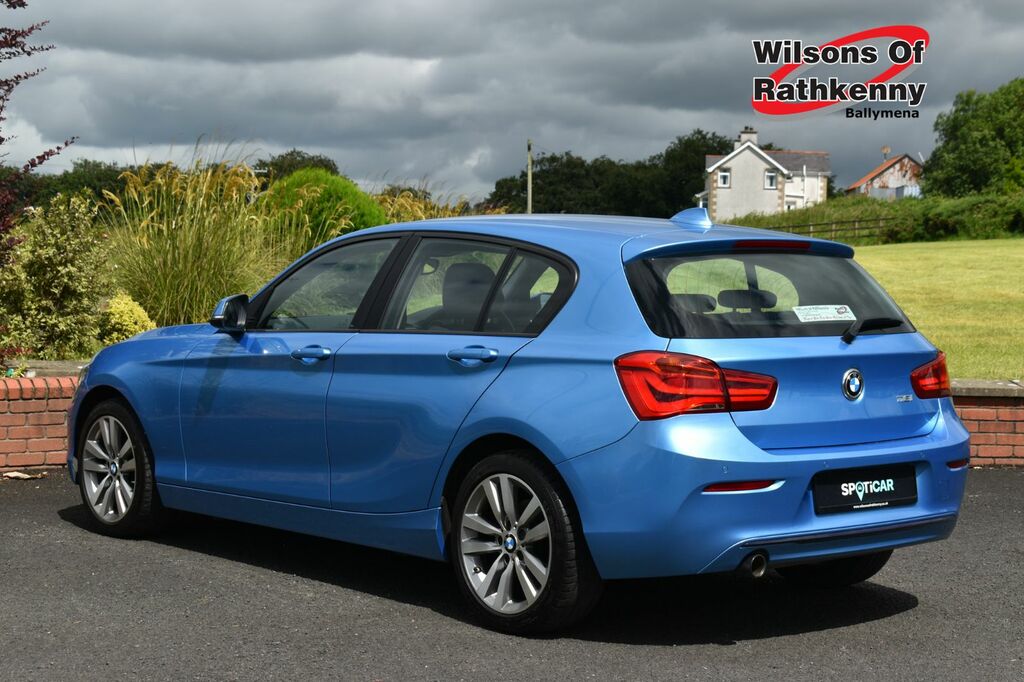 BMW 1 Series Hatchback KK18SFX Blue #5