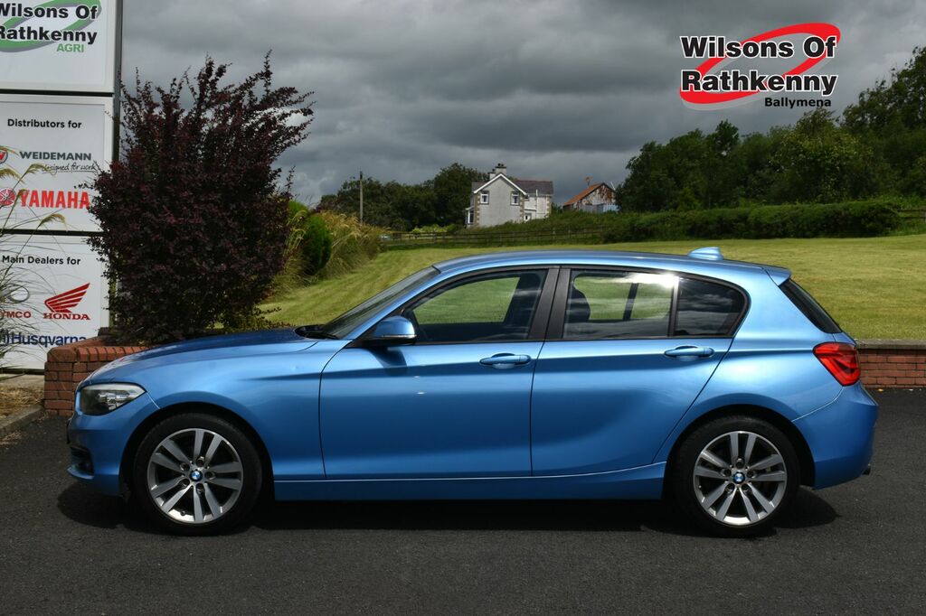 BMW 1 Series Hatchback KK18SFX Blue #6