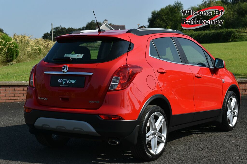 Vauxhall Mokka X Suv PRZ2643 Red #3