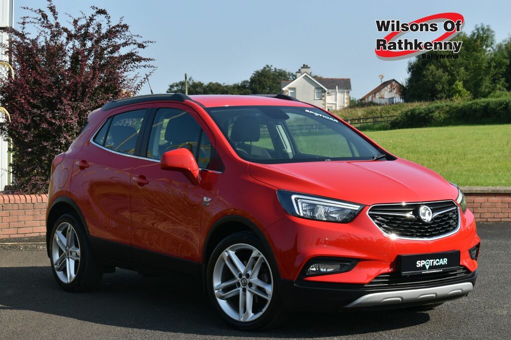 Vauxhall Mokka X Suv PRZ2643 Red