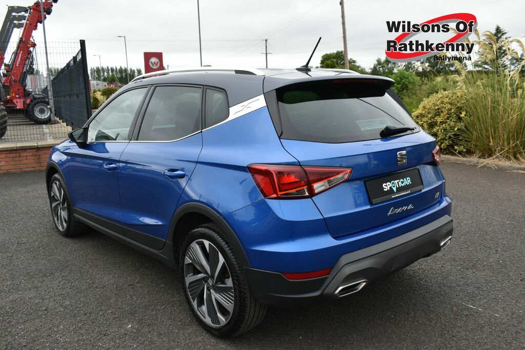 Seat Arona Suv Blue #5