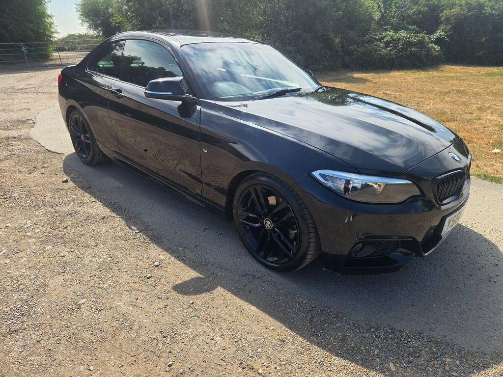 BMW 2 Series 2.0 220D M Sport Euro 6 S S Black #5