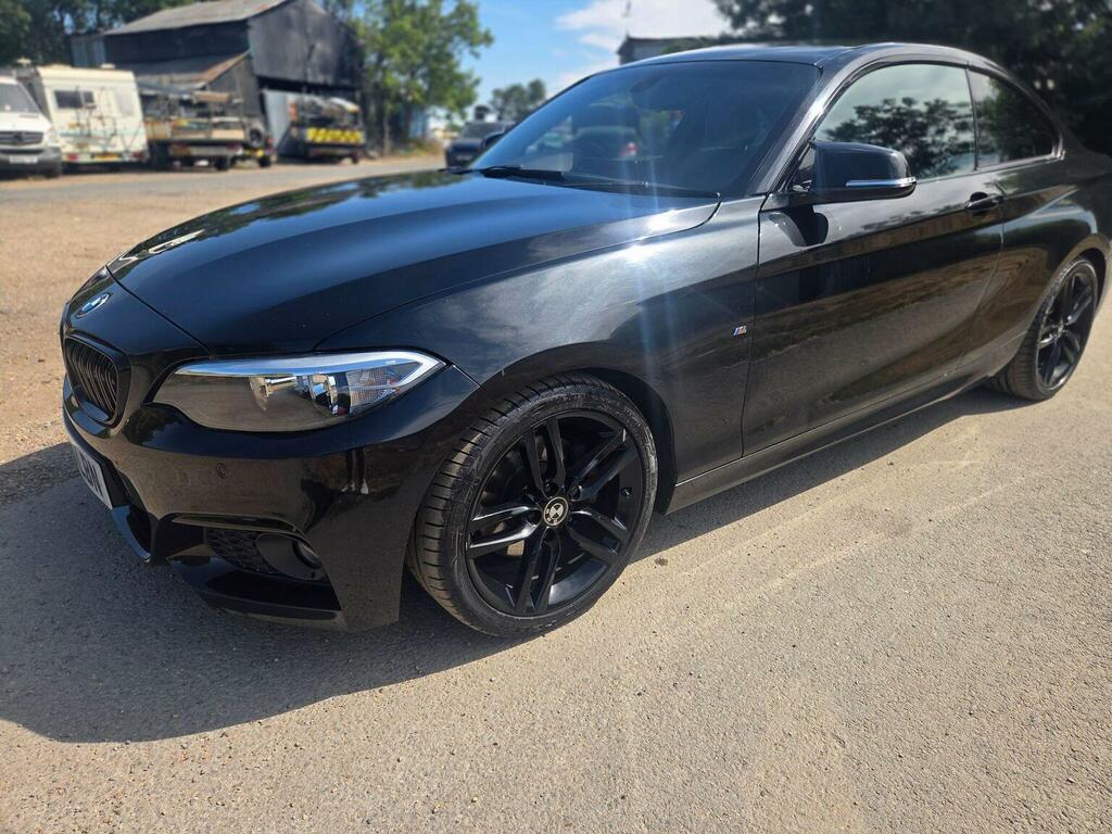 BMW 2 Series 2.0 220D M Sport Euro 6 S S Black #3