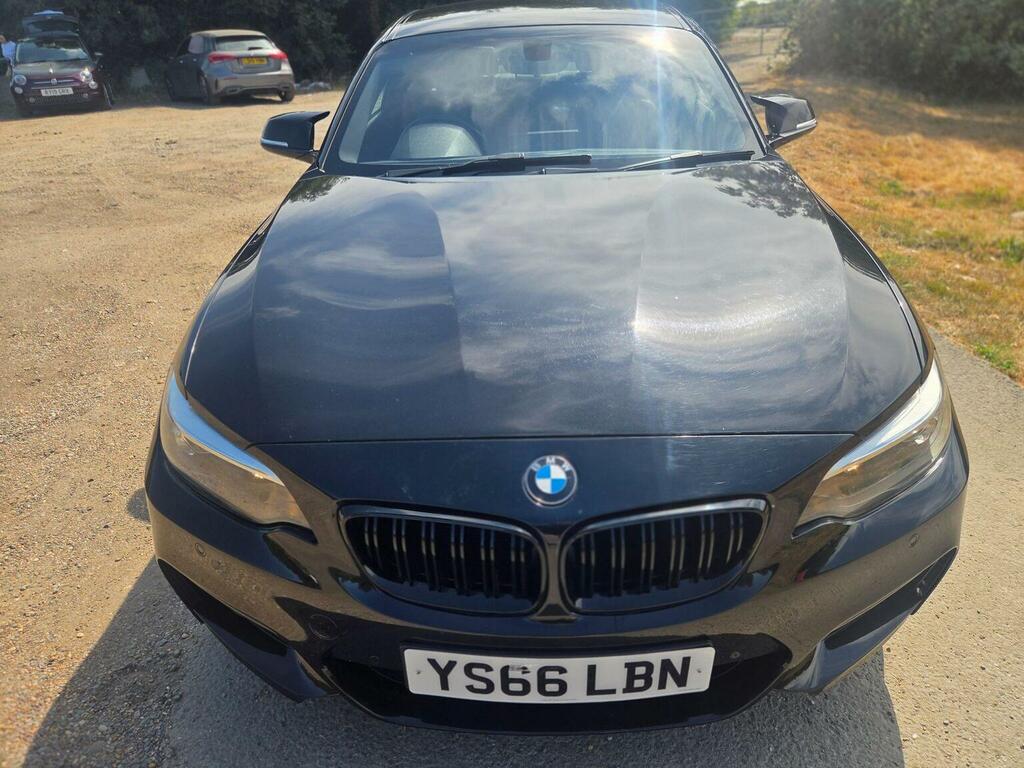 BMW 2 Series 2.0 220D M Sport Euro 6 S S Black #2