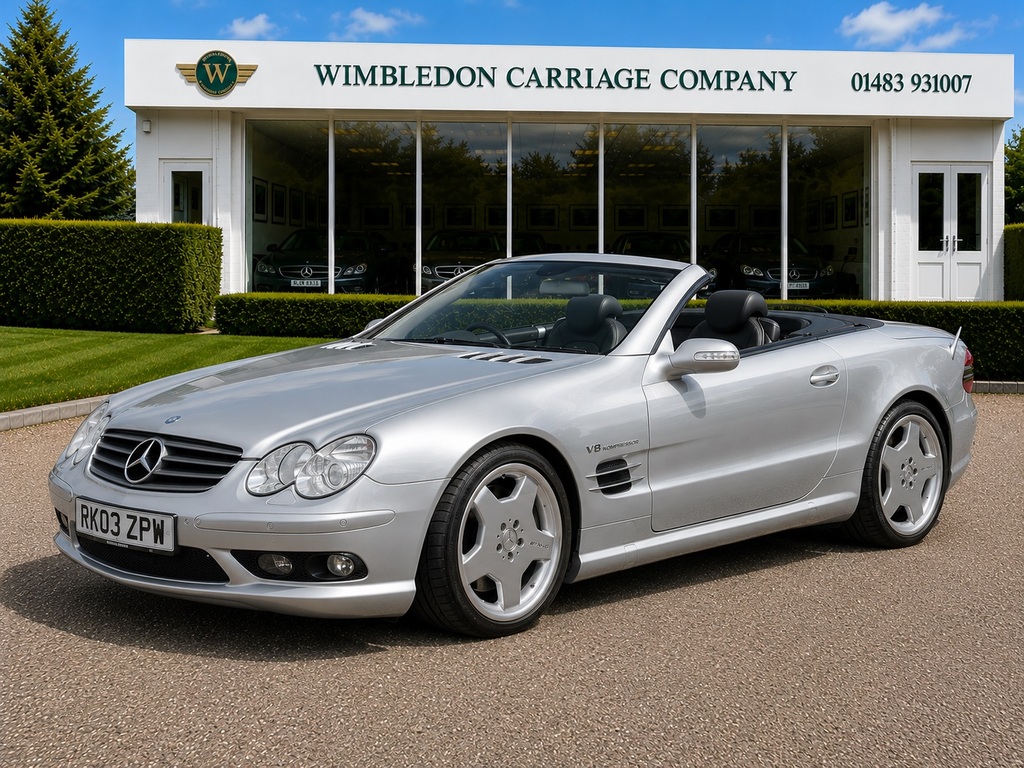 Mercedes-Benz SL Class 5.4 Sl55 Kompressor Amg Convertible Aut