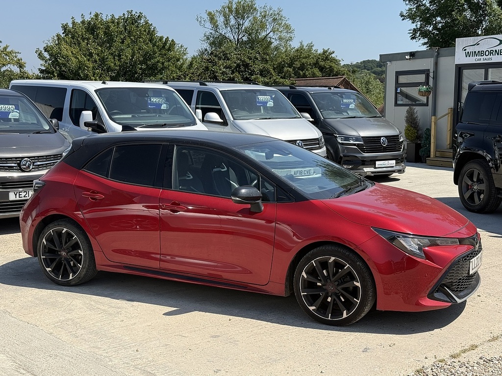 Toyota Corolla Vvt-h Gr Sport Red #2