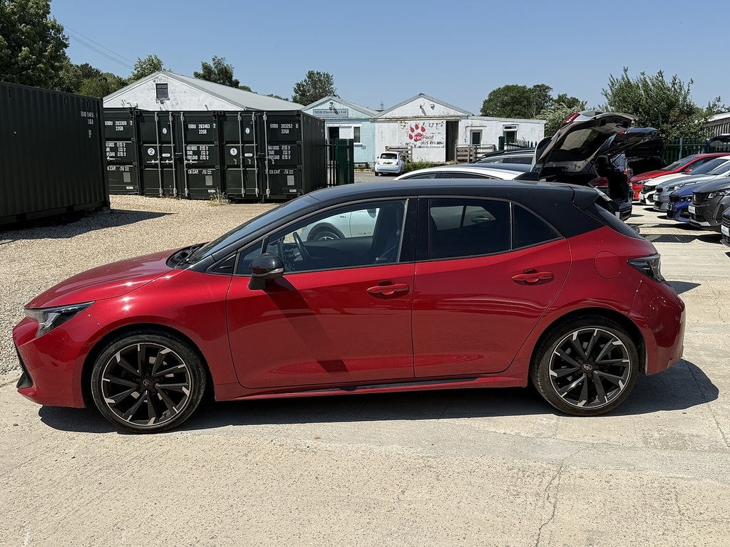 Toyota Corolla Vvt-h Gr Sport Red #3