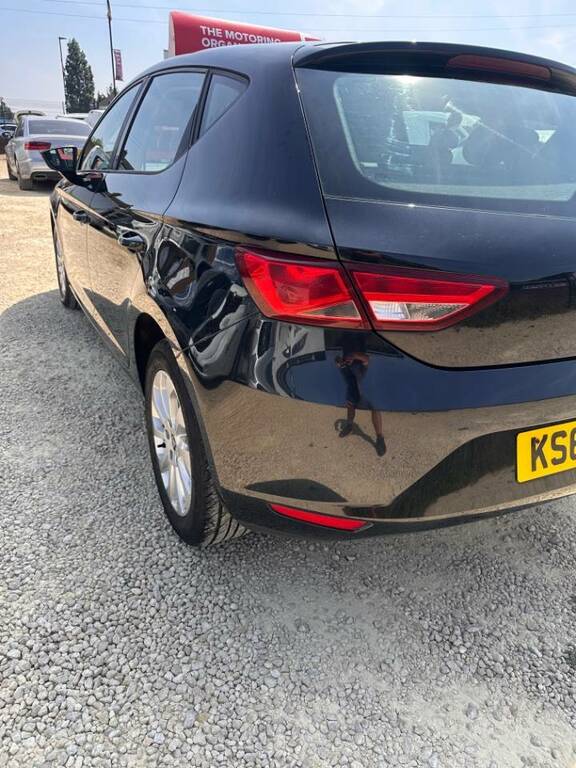 Seat Leon 1.6 Tdi Se Black #6