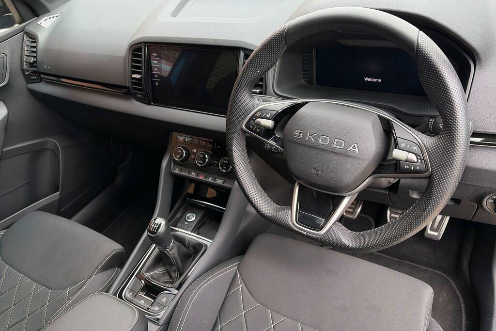 Skoda Karoq 1.5 Tsi Sportline Edition EO25XVJ Blue #6