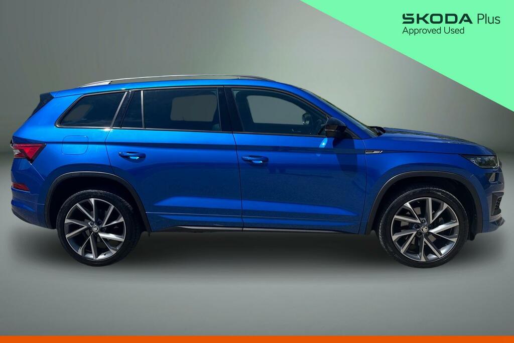 Skoda Kodiaq 2.0 Tdi 200 Sport Line 4X4 Dsg 7 Seat HK73YSE Blue #4