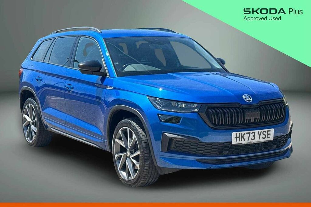 Skoda Kodiaq 2.0 Tdi 200 Sport Line 4X4 Dsg 7 Seat Blue