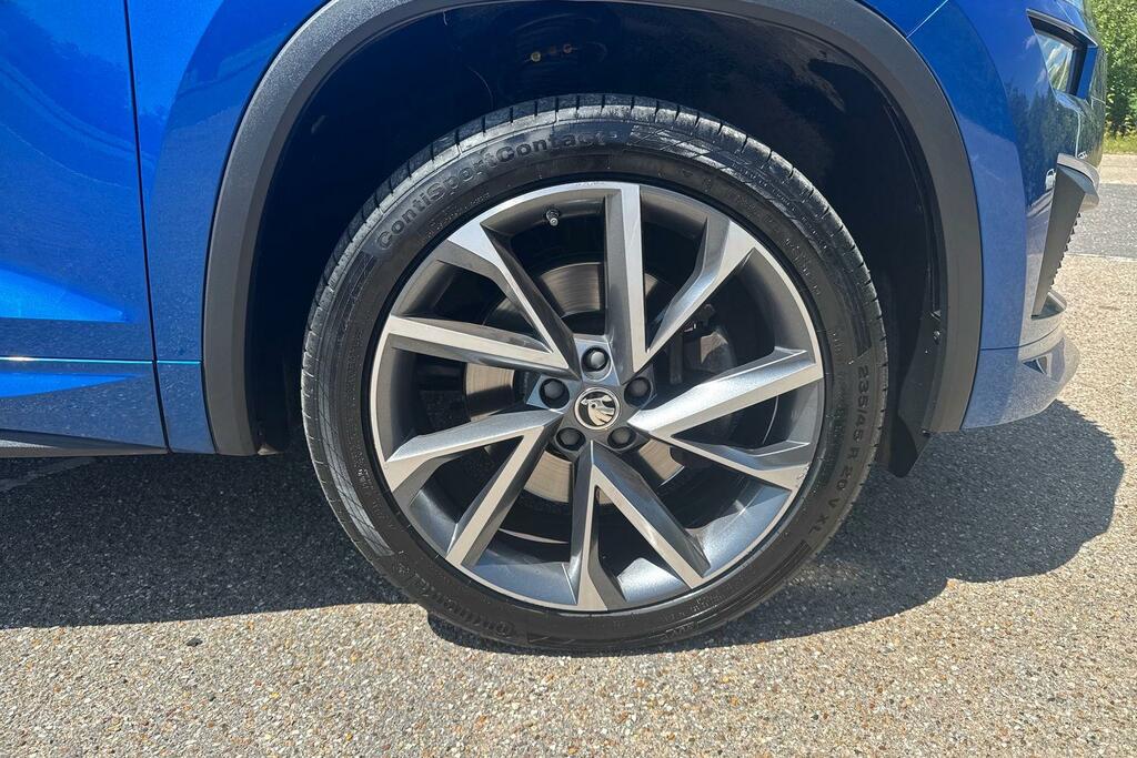 Skoda Kodiaq 2.0 Tdi 200 Sport Line 4X4 Dsg 7 Seat HK73YSE Blue #5