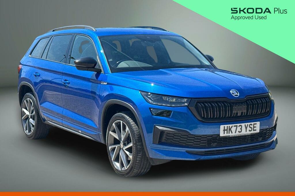 Skoda Kodiaq 2.0 Tdi 200 Sport Line 4X4 Dsg 7 Seat Blue