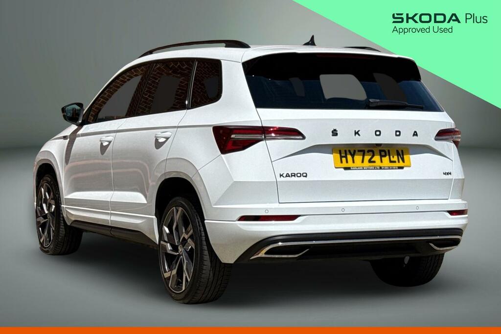 Skoda Karoq 2.0 Tsi Sportline Suv Dsg 4Wd Euro 6 S White #3
