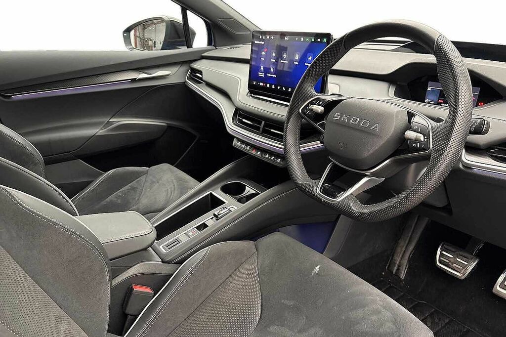 Skoda ENYAQ 210Kw 85X Sportline 82Kwh 4X4 Blue #6