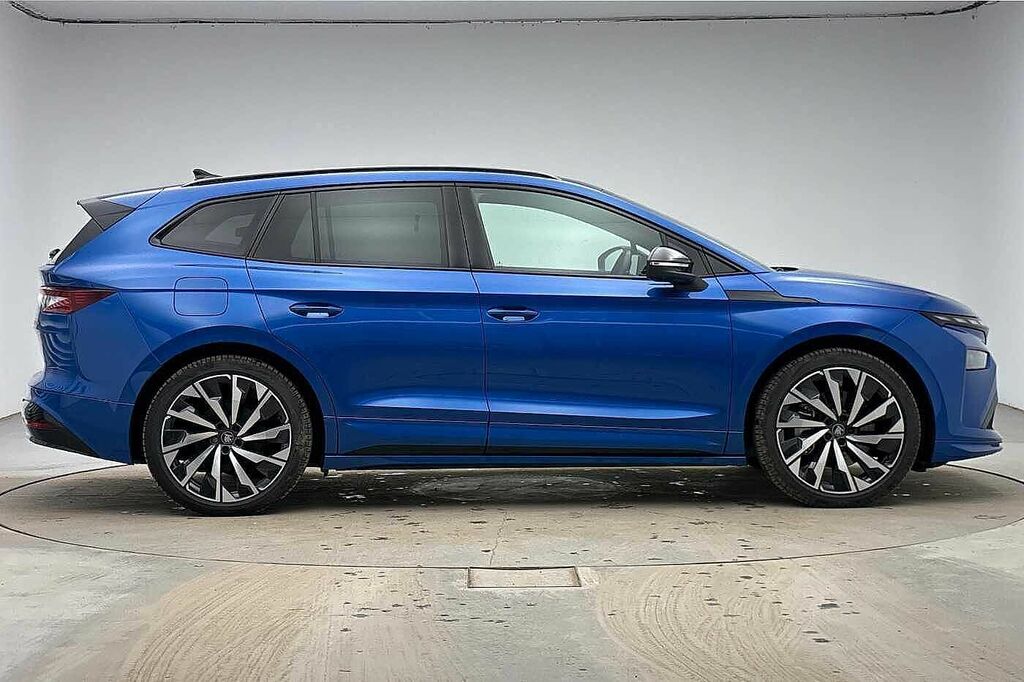 Skoda ENYAQ 210Kw 85X Sportline 82Kwh 4X4 Blue #4