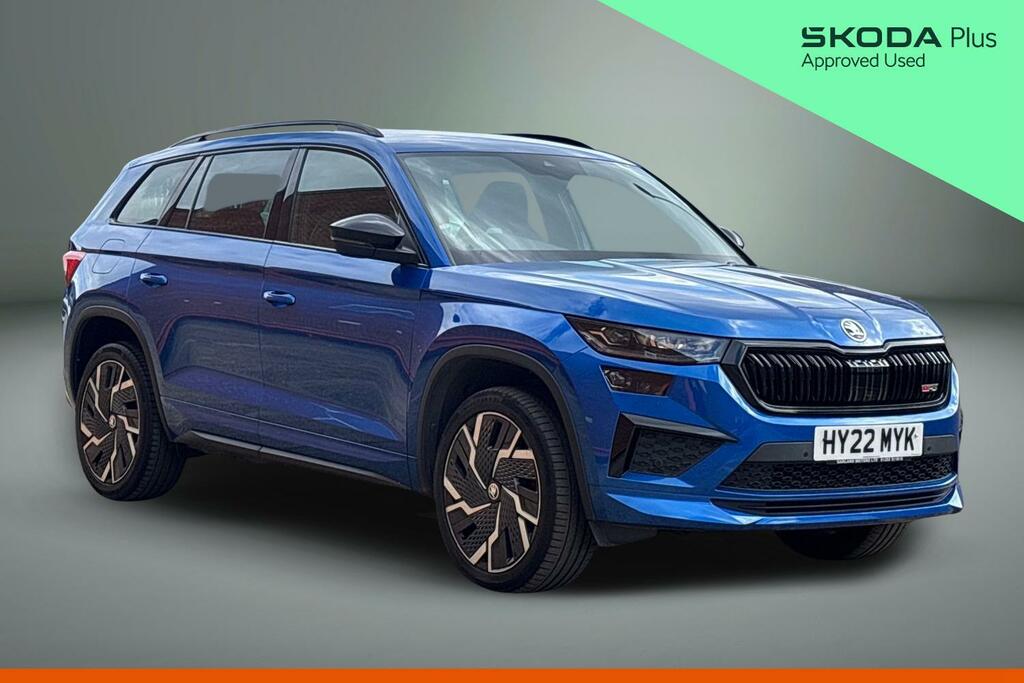 Skoda Kodiaq 2.0 Tsi Vrs Suv Dsg 4Wd Euro 6 Ss 7 Blue