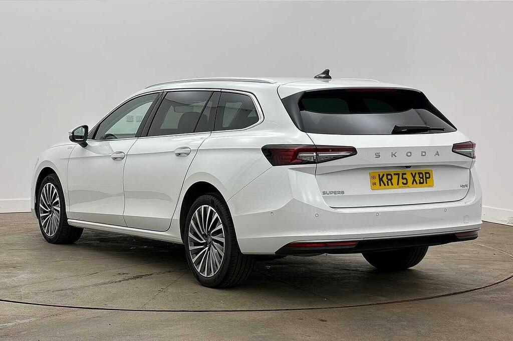 Skoda Superb 2.0 Tdi Laurin Klement Estate Dsg 4Wd White #3
