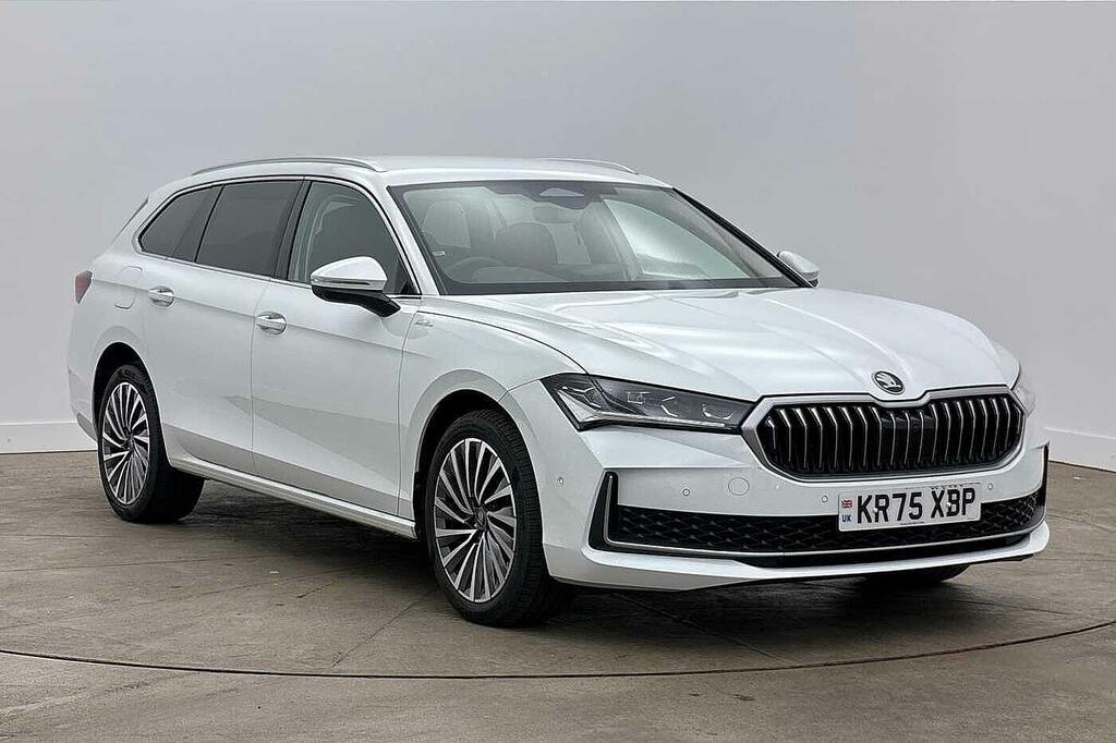 Skoda Superb 2.0 Tdi Laurin Klement Estate Dsg 4Wd White