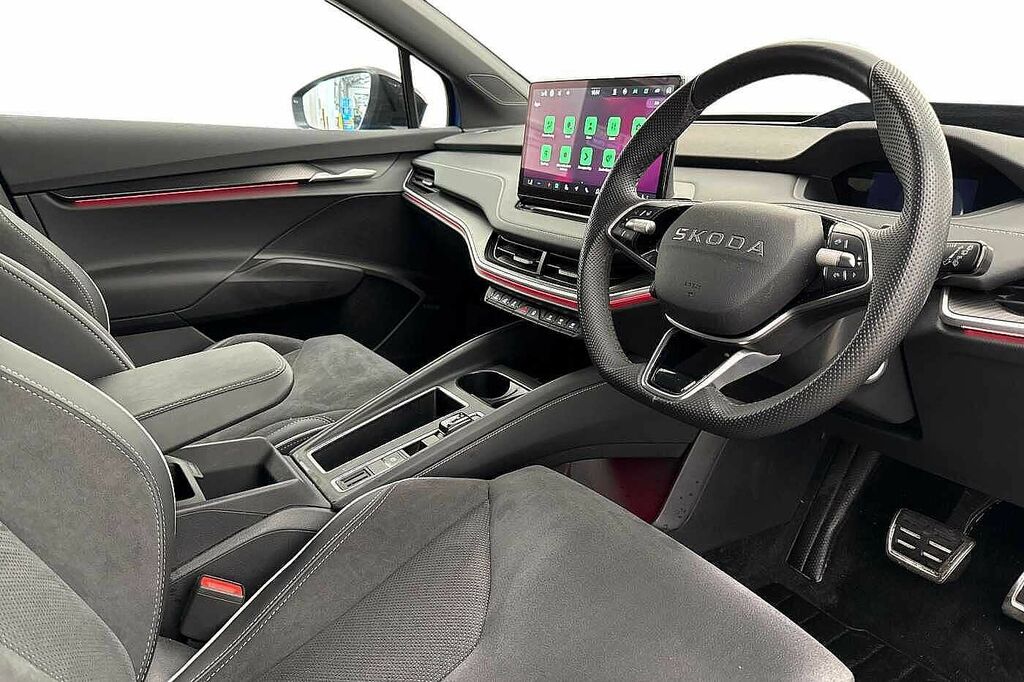 Skoda ENYAQ 210Kw 85 Sportline 82Kwh Blue #6