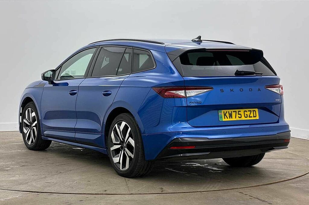 Skoda ENYAQ 210Kw 85 Sportline 82Kwh Blue #3
