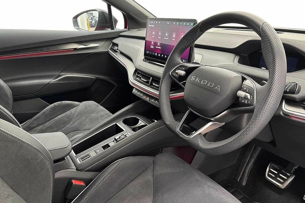 Skoda Elroq 210Kw 85 Sportline 82Kwh Red #6