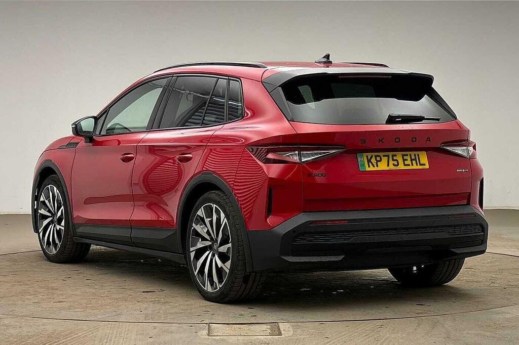 Skoda Elroq 210Kw 85 Sportline 82Kwh Red #3